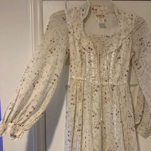 Gunne sax dress.